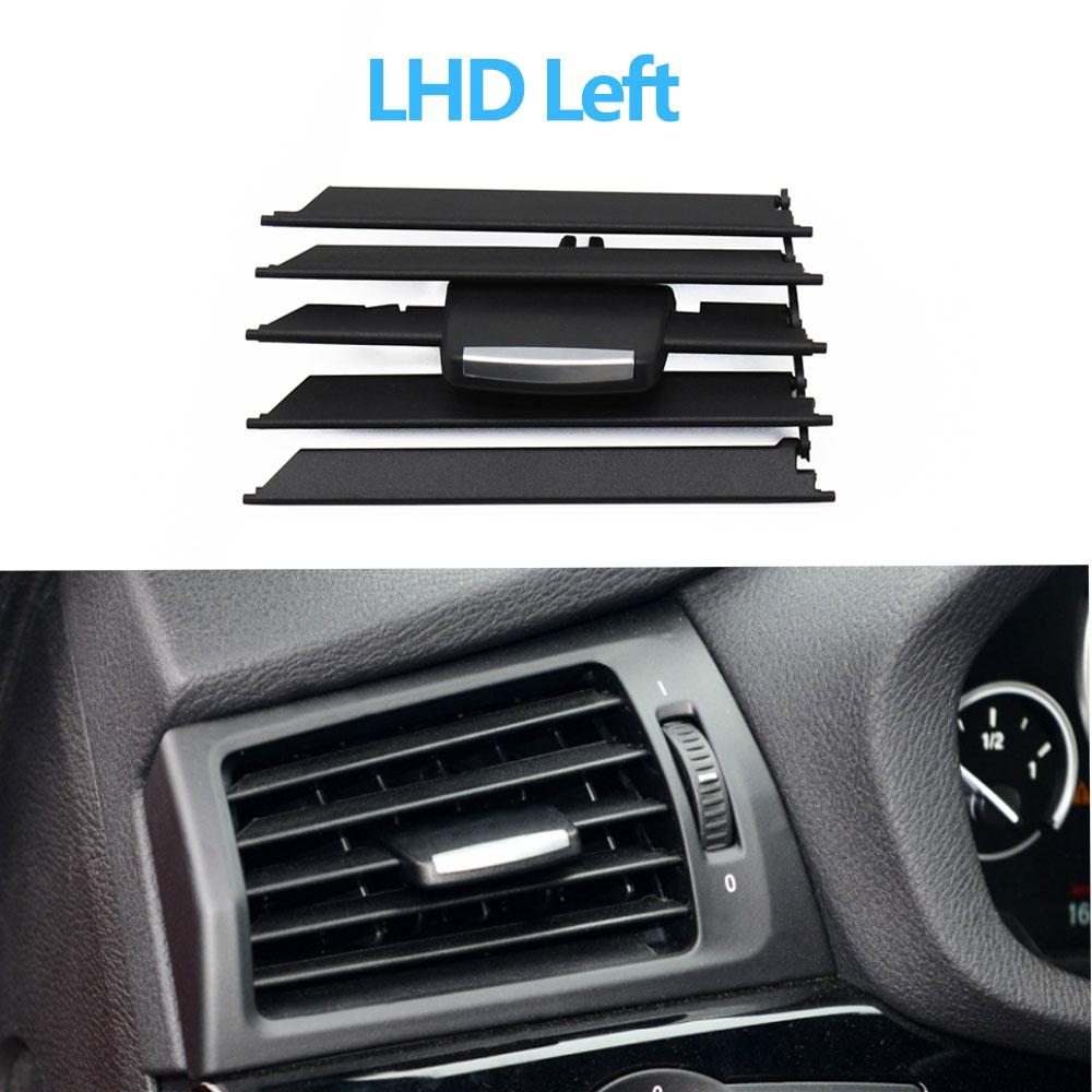 LHD RHD רכב קדמי אמצעי AC מזגן אוורור יציאת פתח סורג החלפת ערכת תיקון קליפ להחלפת עבור BMW X3 X4 F25 F26 2011-2018