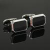 1Pair French Square Cufflinks Fashion Men'S Business Banquet Suit Shirt Cuffs Buttons Luxury Wedding Cuff Links Gifts