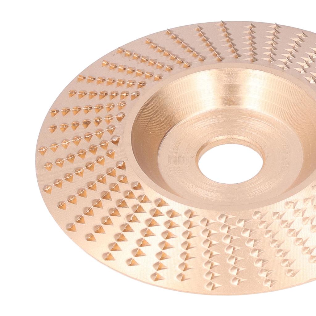 Grinding Shaping Disc Tungsten Carbide 100mm OD 16mm Hole Dia for Angle Grinder Woodworking