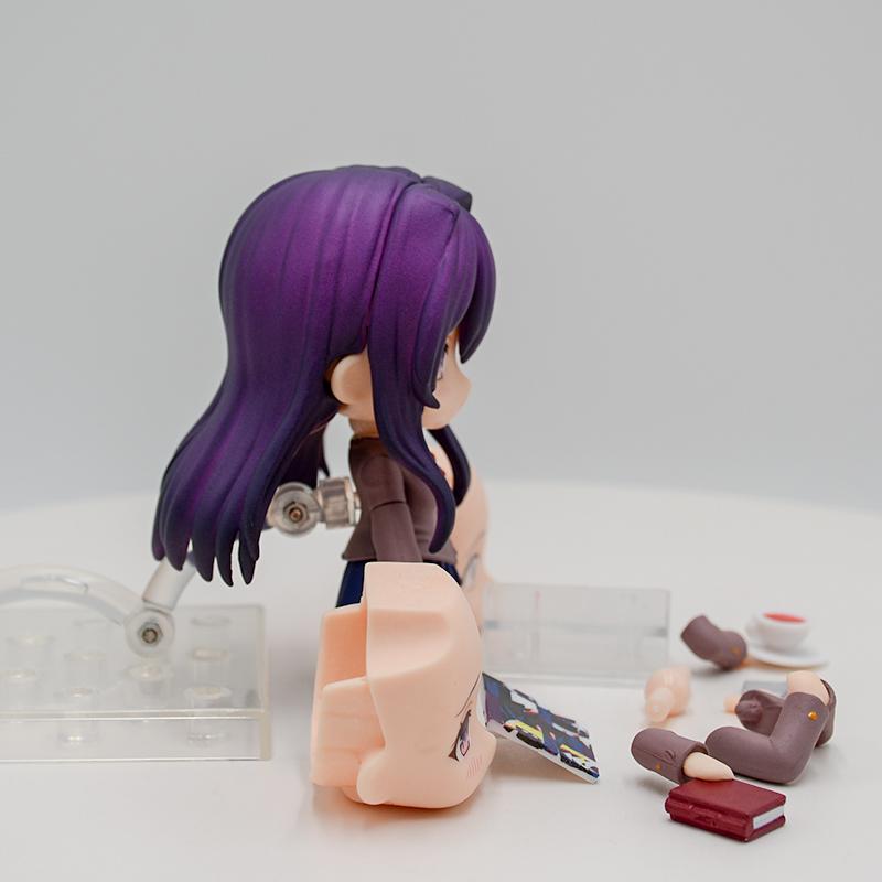 Doki Literature Club! Yuri Anime Girl Figure Sayori Action Figure Natsuki/Monika Figurine Model Doll Toy Gifts