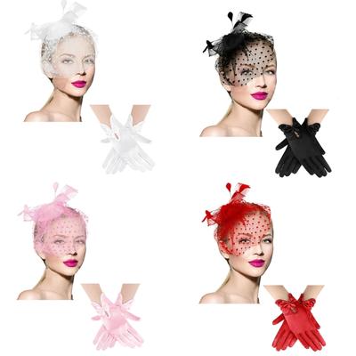 Elegant Lace Headpiece New Halloween Headbands Personality Flaring Headwear for Balls and Themed Photoshoots