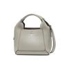 Gilda Cow Leather Tote Bag, Shopping Bag, Shoulder Bag, Crossbody Bag, Handbag Mini Women's Light Gray WB00583-BX0181-2154S