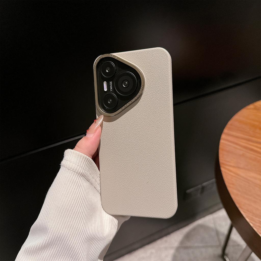 Handyhülle mit großem Loch und Litschi-Muster ist geeignet für Honor magic7pro, die geeignet ist für Honor magic7 Trend Vollschutz.