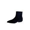 2025 Autumn and Winter New Square Head Thick Heel Short Heel Suede Temperament French Fashion Sexy Beautiful Women Short Boots