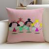 Housse de coussin Ben et Holly Petit Royaume Douce Décorative Housse de coussin x x Taies d'oreiller pour Canapé Salon Maison Chambre