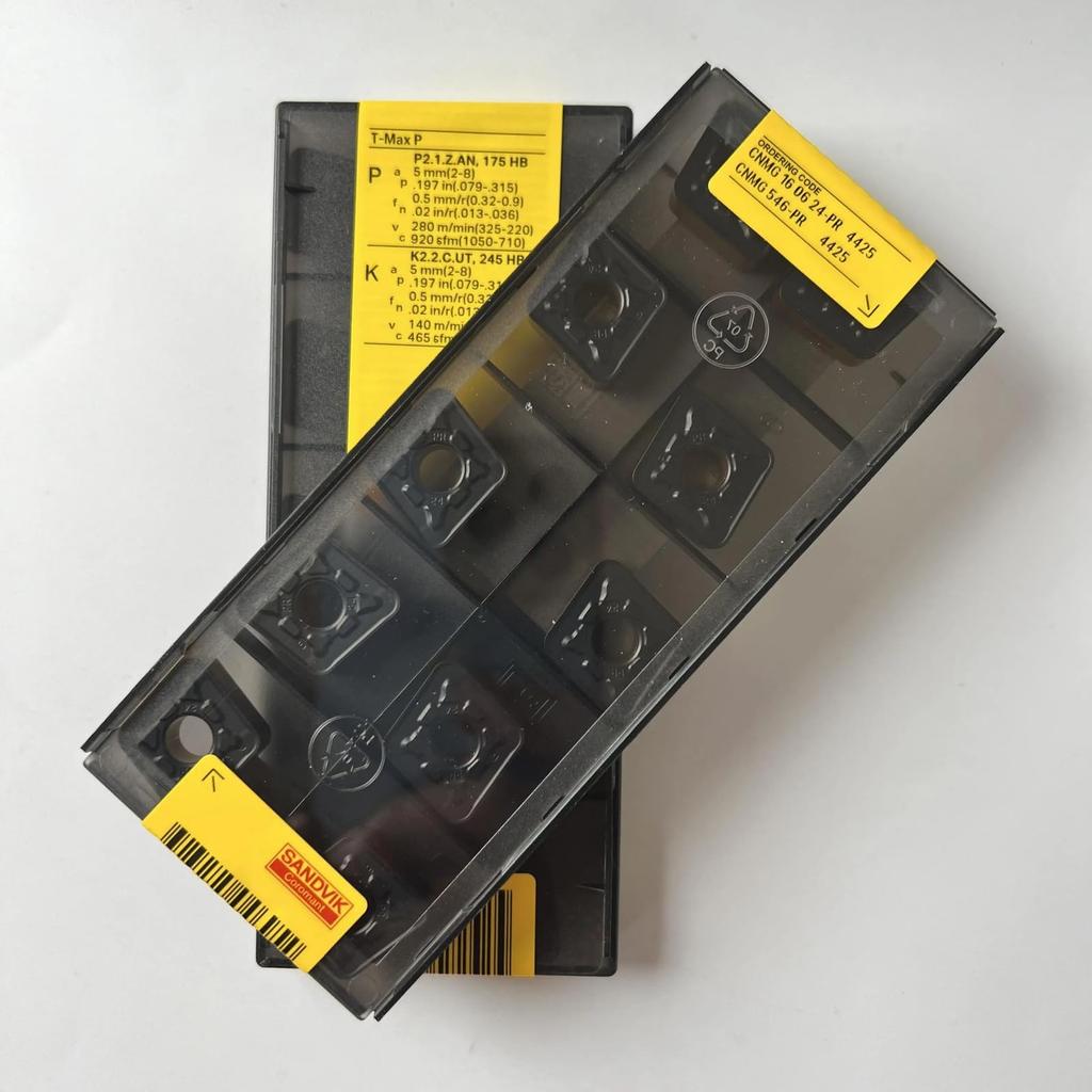 Original Sandvik / CNMG160624-PR 4425 /CNC lathe carbide blade 10 Pcs