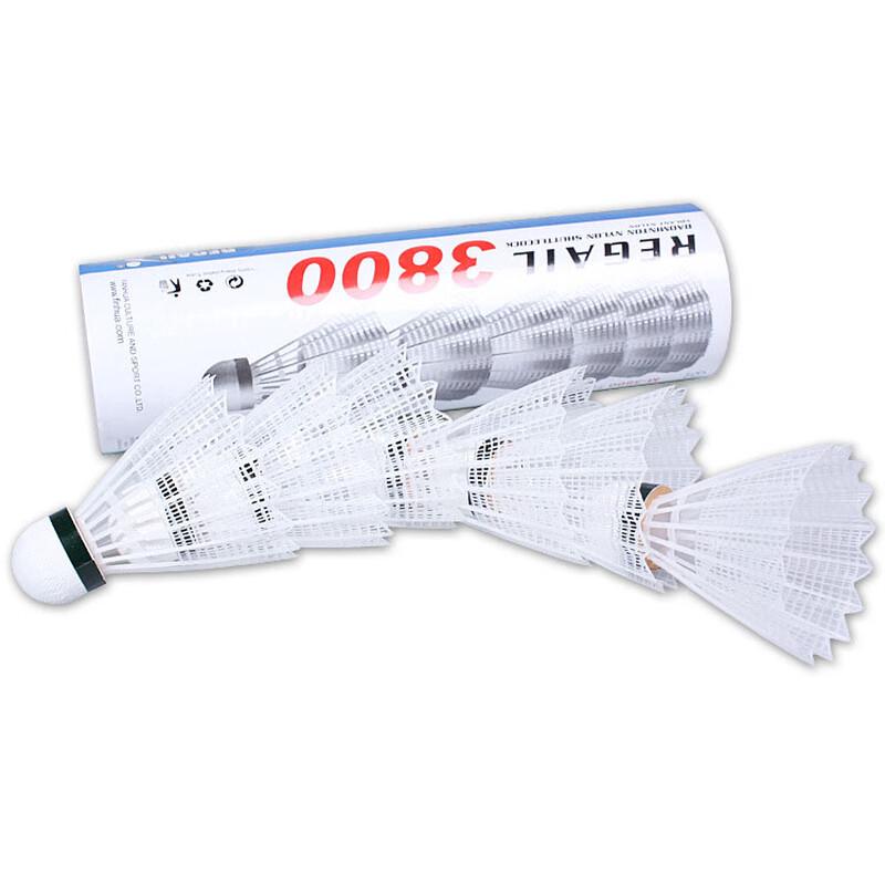 WEZHO Plastic Badminton Shuttlecocks (6-count, 3 Barrels)