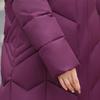 Plus Size XL-6XL Winter Long Coat Female Outerwears Hooded Elegant Faux Fur Collar Loose Thick Warm Middle Age Woman Parka