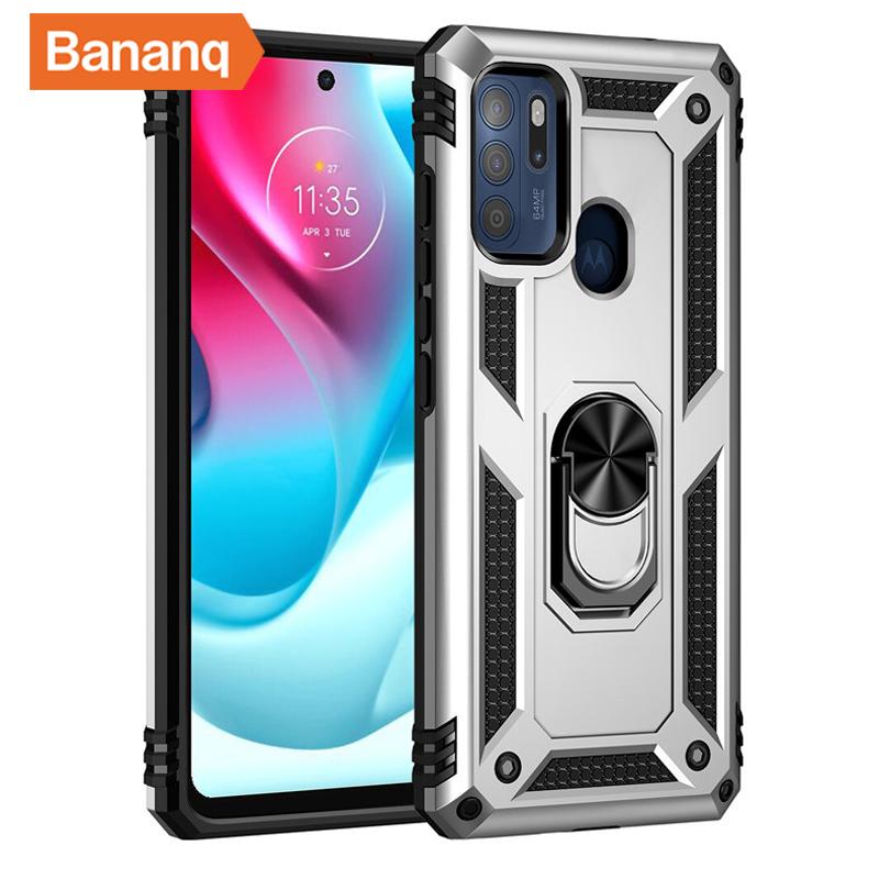 Bananq Ringständer Hülle Für Motorola G14 G54 G22 G31 G41 G51 G71 G9 Play G Stylus Edge 30 Pro E6s E6i E7 Plus E7i Power E32 Hülle