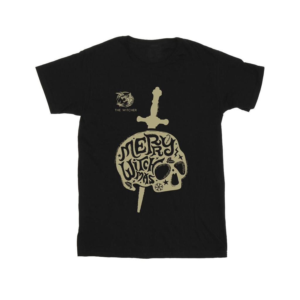 Netflix Mens The Witcher Merry Witchmas T-Shirt