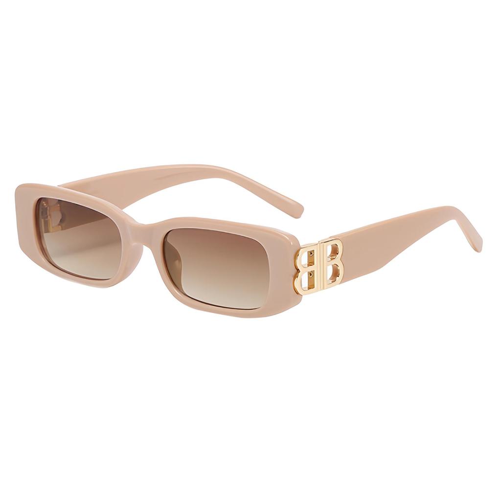 European & American Street Style Small Square Frame Fashion Sunglasses