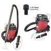 Clear Scrub Head Extraction Nozzles With Adapters Upholstery Carpet Cleaning Attachment Home Appliance Parts Enduring