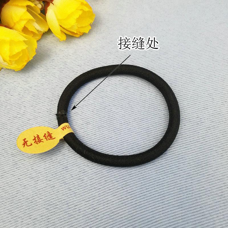 10pcs/Lot High Quality Simple Black Color Elastic Hair Bands Women Headband Hair Ties Ropes Rubber Band Girls Hair Accessories