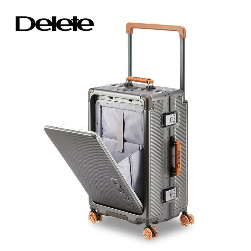 Multi-functional Front-Opening Business Travel Suitcase 20 inch