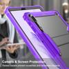 Anti-Slip Hybrid Case Universal For Galaxy Tab S8 S7 FE Plus 12.4 inch SM-X800 X806 T970 T975 T976 T730 T735 T736 Stand Cover