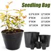 100/50Pcs Plants Nursery Pots Plastic Seeds Starter Pots W/ Holes Garden Plant Pot For Succulents Seedling Cutting Transplanting