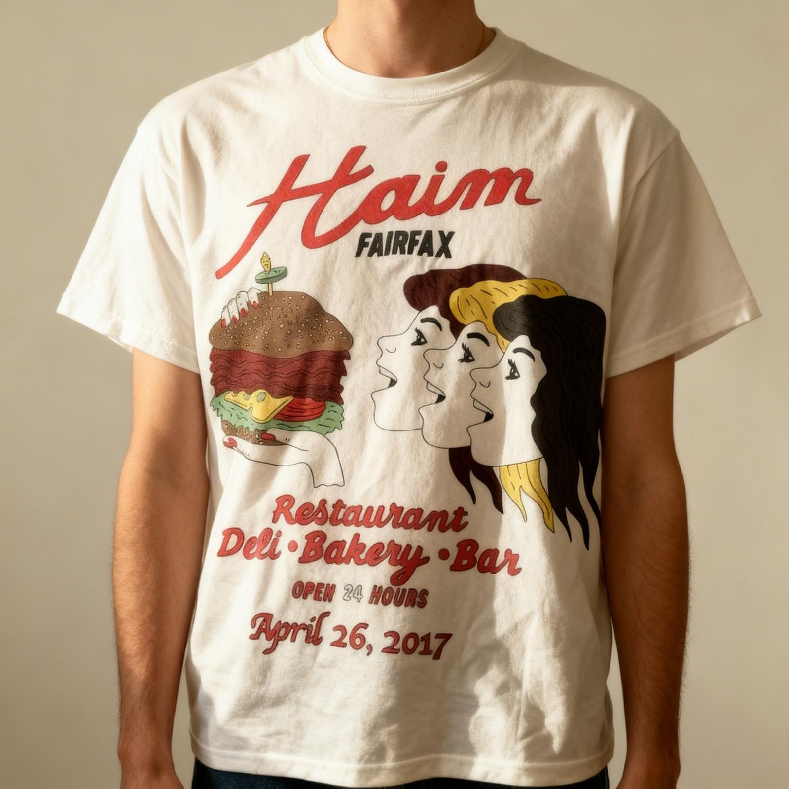 HAIM the band Canter s on Fairfax April 26 2017 T-Shirt XXL