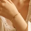 Waterproof Lucky Citrine Bracelet Beads Citrine Get Rich Bangle  Wedding Party Gift