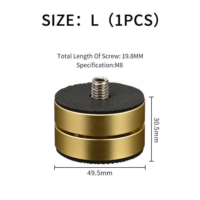 HIFI Audio Speakers Amplifier Chassis Beads DAC CD Player Anti-shock Absorber Foot Feet Pads Vibration Absorption Stands Spikes