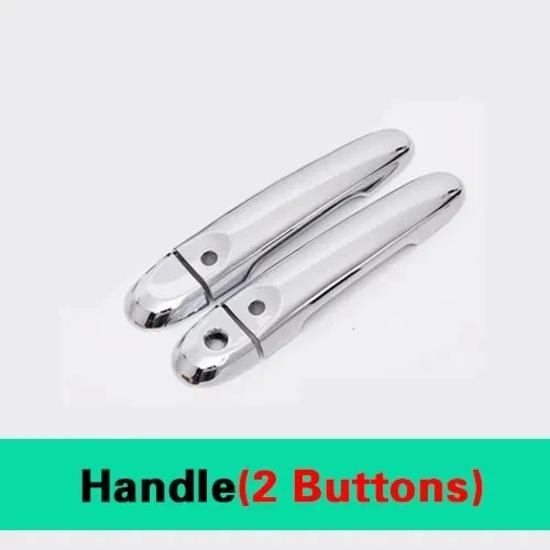 For Nissan Juke 2010 2011 2012 2013 2014 2015 2016 2017- ABS Chrome Door Handle Cover Trims Sticker Car Styling Accessories