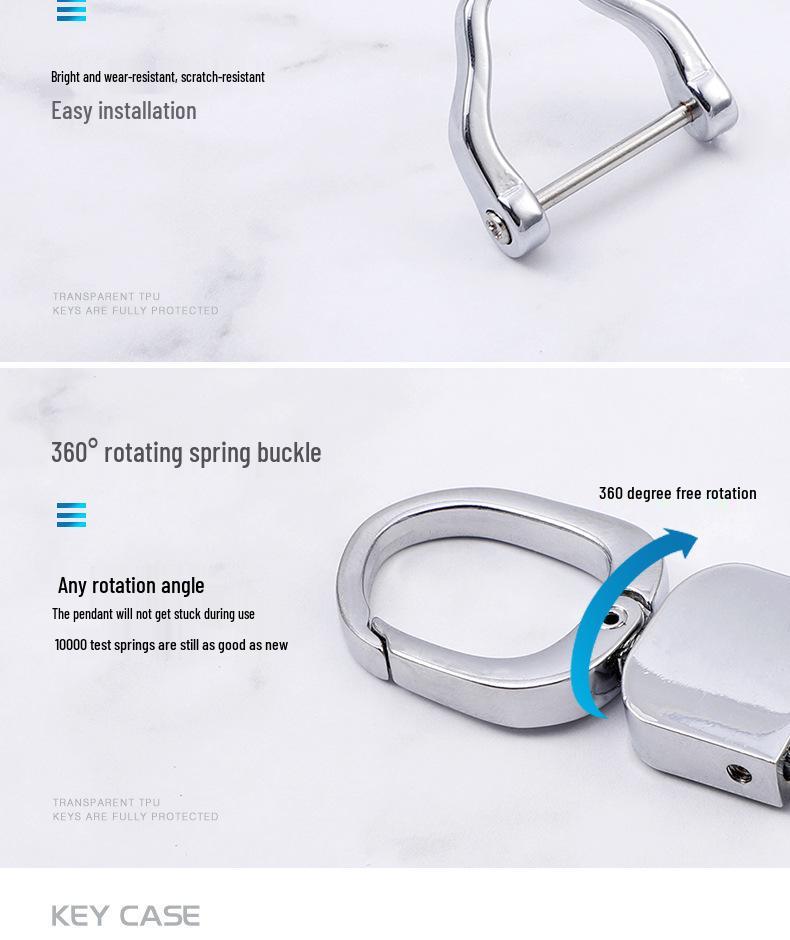 Porsche Key Cover for Cayenne, Macan, Panamera, & 718 - Protective Car Key Shell