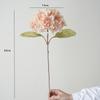 Dried Artificial Flowers Hydrangeas for Autumn Home Decoration  Dried Flowers Artificial Hydrangeas Fall Fake Flower Arrangement