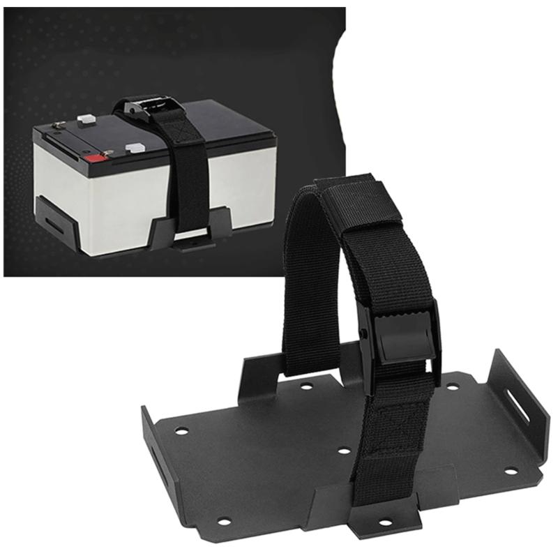 Adjustable Battery Holder Tray Compatibles 12V 6ah-15ah 6V 7ah-12ah Batteries Ideal For Marine Use In Boats
