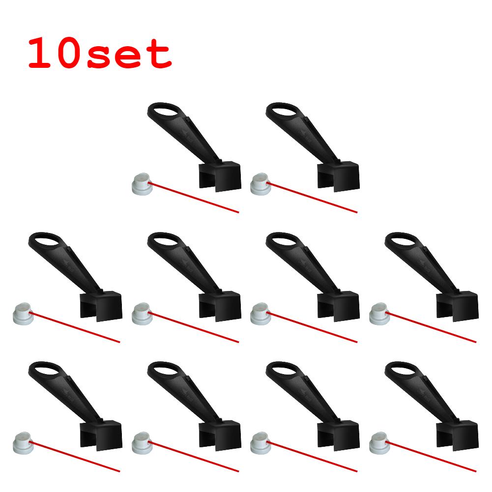 1-10PCS Lubricant Straw Holder Positioner Applicator Motorcycle Chain Lube Oiler Mess-Free Chain Wax Chain Cleaner Attachment