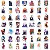 200 Anime Mix And Match Stickers, Luggage, Helmet, Car Stickers, Anime Graffiti Sticker Batch