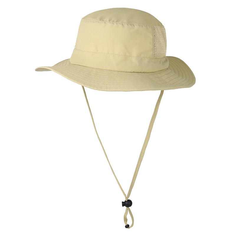 Bucket Hat Herren Outdoor Schnelltrocknend Dünn Atmungsaktiv Sonnenschutz Visor Damen Große Krempe Spritzwassergeschützt Lässiger Fischerhut