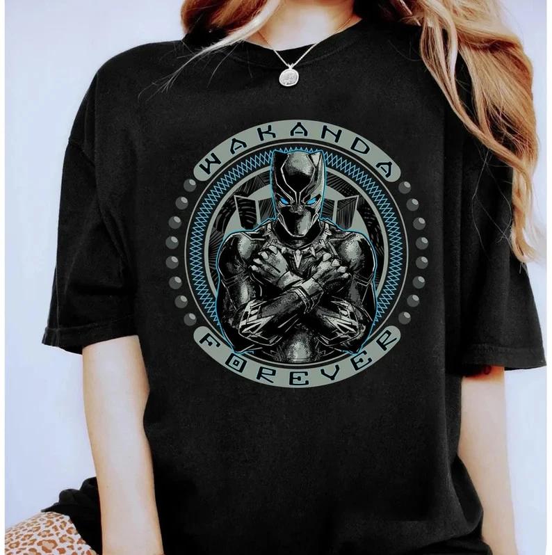 Black Panther Tchalla Wakanda Forever Shirt S