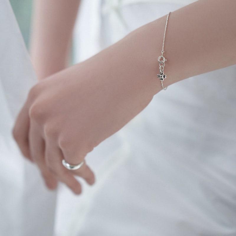 ANOTHER CELL Heart Clover Bracelet