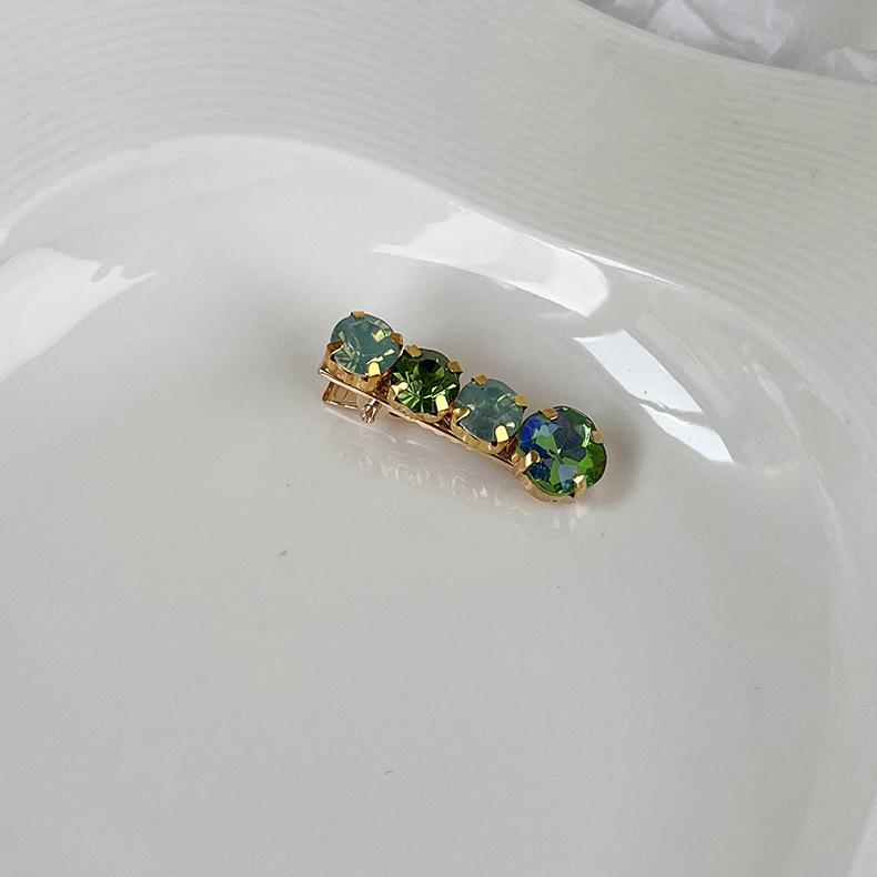 

Модні різнокольорові шпильки для волосся з кристалами та стразами для жінок і дівчат, милі шпильки для волосся, прикраси для волосся, сплавні шпильки-автомати, аксесуари для волосся