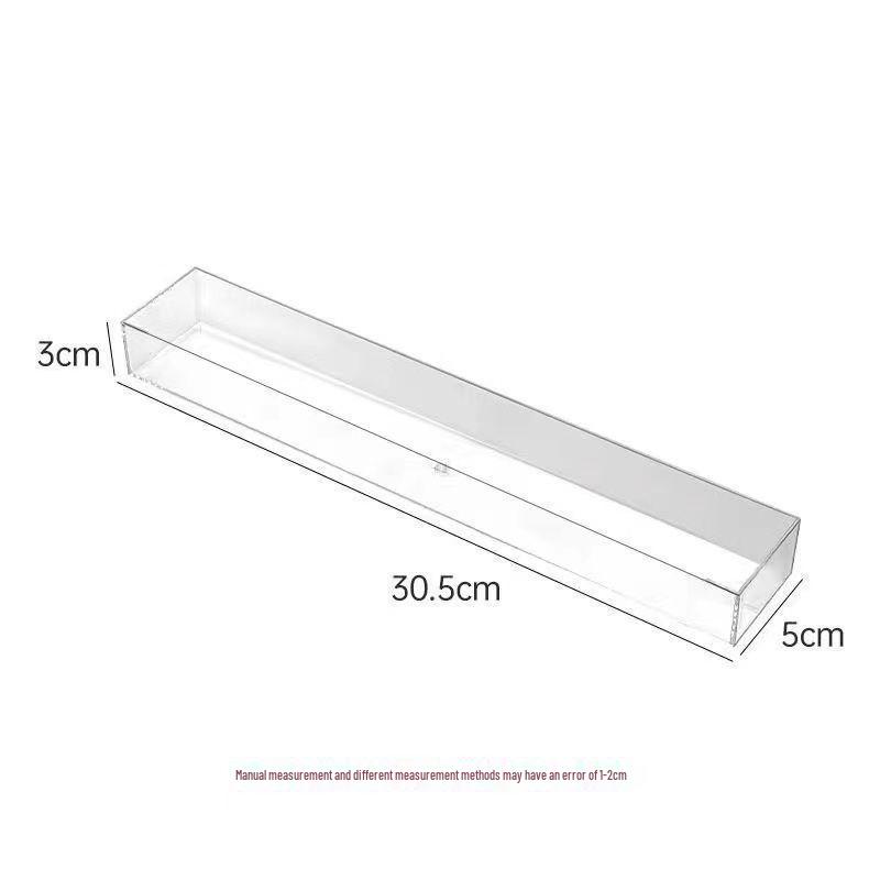 Transparent Acrylic Wall-Mounted Display Box for Cute Clay Works and Mini Figurines