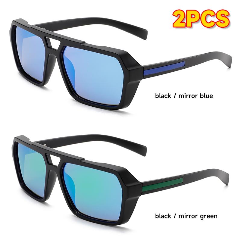 New High Quality Hd Polarized Sunglasses Men Driving Sunglass Men Uv400 Brand Designer Eyewear Mirror Lenses Retro Shades
