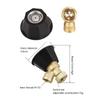 4Pcs Brass/Alloy Nozzle Agricultural Atomization Adjustable Nozzle Black Whirlwind Agricultural sprinkler Head Garden Tool