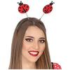Headband Red/Black Ladybug Red