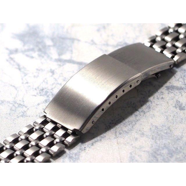Used CITIZEN Genuine Stainless Steel Band Lug Width Approx. 18.0mm Men's Watch Band Used Vintage [TS049]
