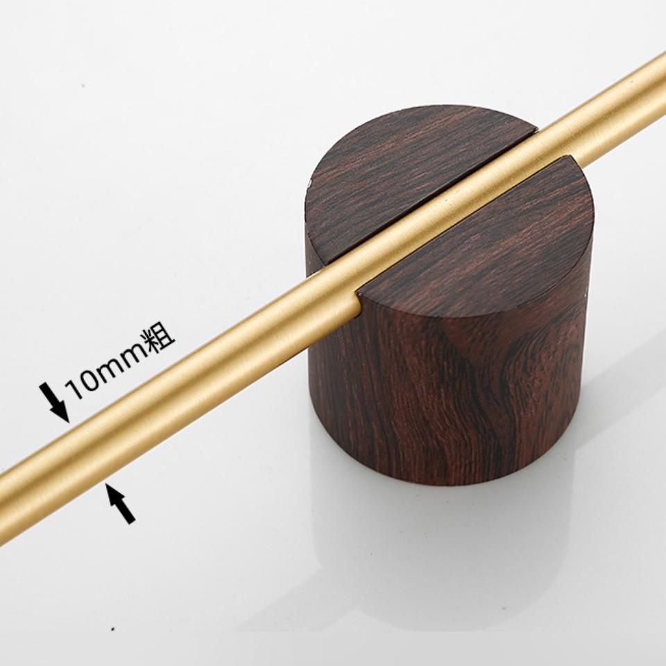 New Wood Towel Rod Hand Towel Holder for Bathroom Towel Rack Hanger for Home Wall Mount Heavy Duty Storage Kitchen Accessories
