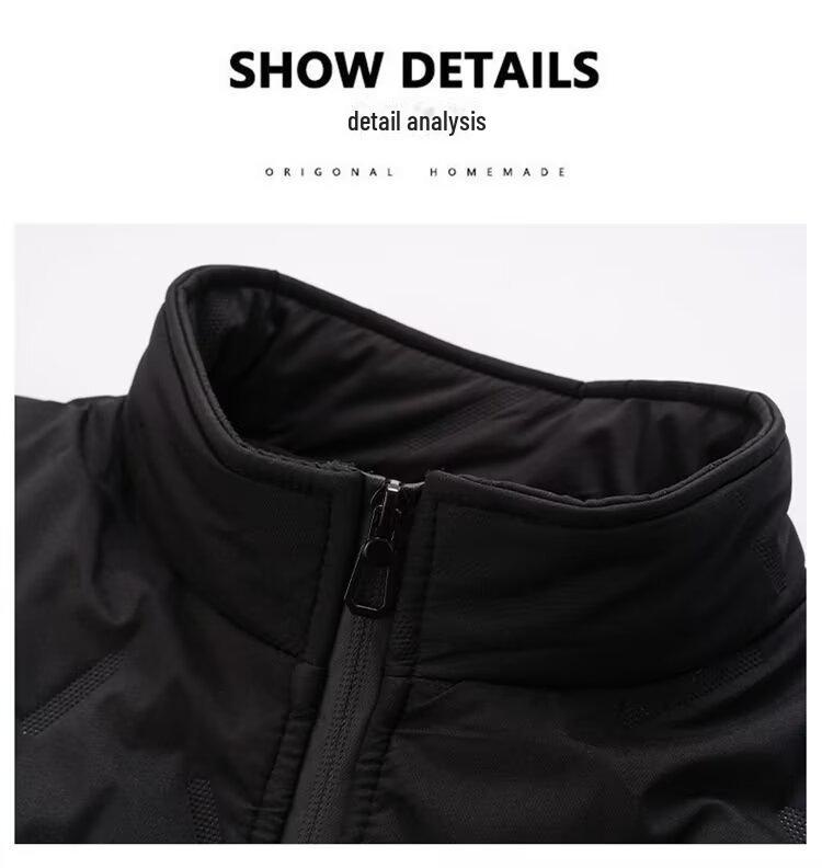 Trendige Herrenweste aus Baumwolle mit Samtfutter – warm und stylisch für Herbst/Winter