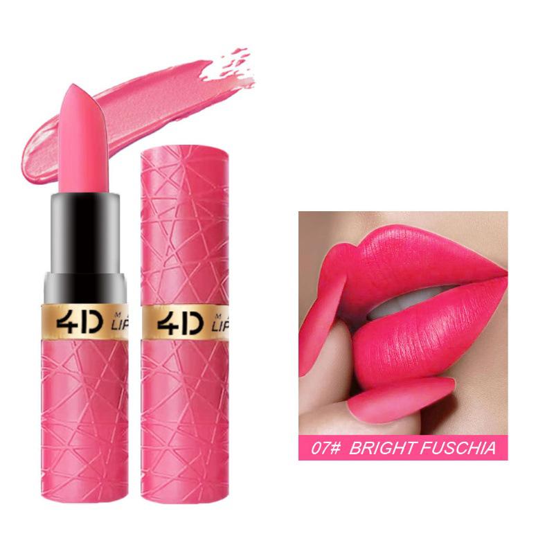 

Valentine s Day Limited Edition: Matte Lipstick - 12 Waterproof, Non-Fading Colors, Non-Stick Cup.