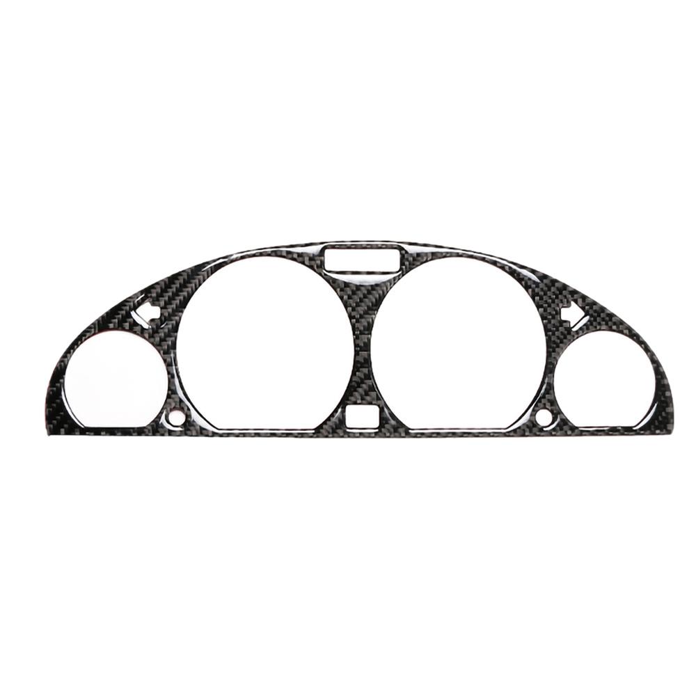 Koolstofvezel Interieur Instrumentenpaneel Decoratief Frame Dashboard Cover Stickers voor BMW 3 E46 M3 1998-2005 Interieur Accessoires