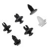 Bumper Retainer Clip Plastic Lightweight Car Rivets Fastener Replacement with 5PCS Screwdriver 100PCS