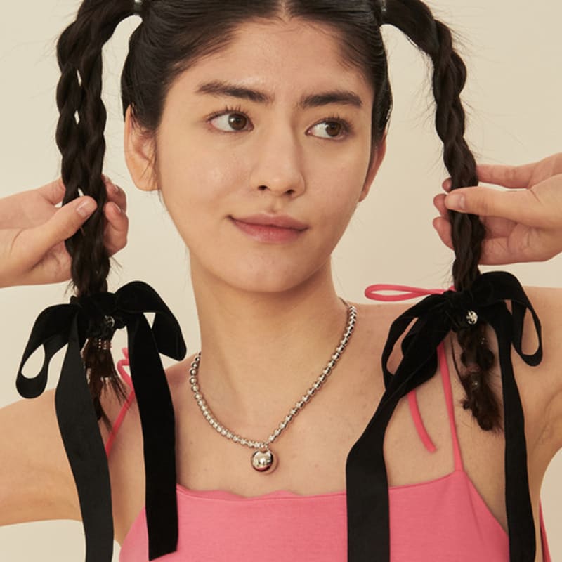 XPIER Big Ribbon Handmade Scrunch[2color]