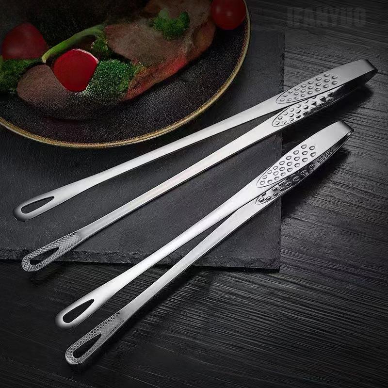 Multifunction Barbecue Tongs Food Tongs Food Clip Kitchen Gadgets Stainless Steel Churrasco Tweezers Clip Buffet BBQ Tools