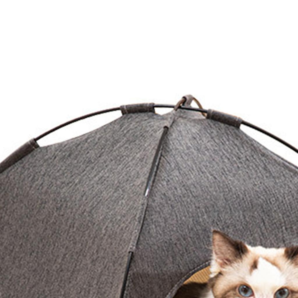 Cat Tent Bed Large Space Breathable Comfortable Washable Pet Tent House for Pet Cat Dog All Seasons S Size