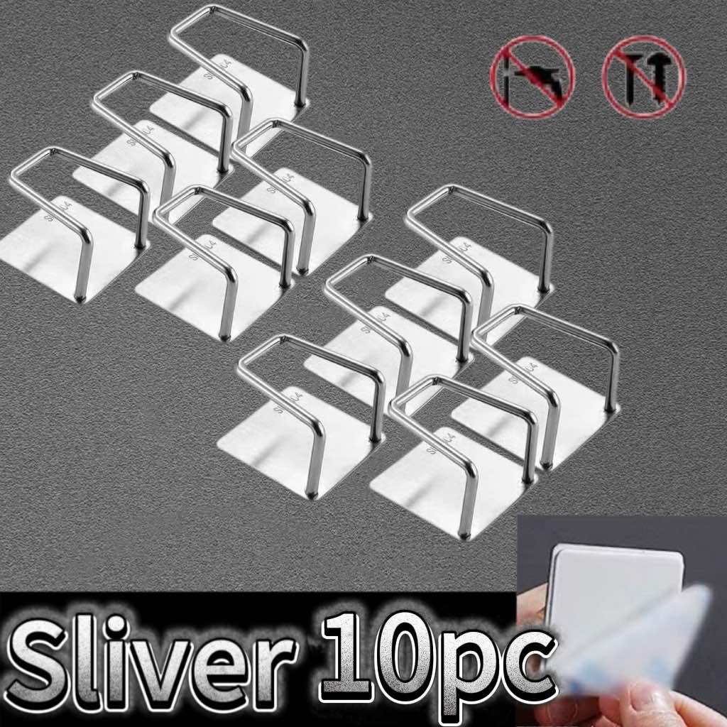 1/2/3/5/6pcs Sponge holder Sink Sponges Drain Drying Rack Self Adhesive Wall Hooks Wire Ball Kitchen Organizer bathroom Storage