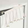 Over The Door Hook Bathroom Organizers Towel Rack Door Hanger Holder Coat Hook Rack for Hanging Clothes, Hat, Backpacks