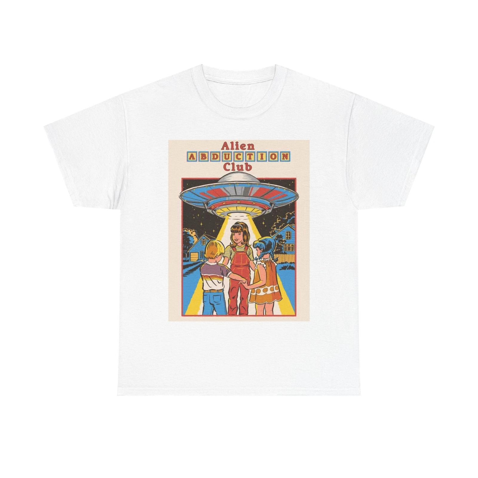 Men s and Women s T-shirts Alien Abduction L