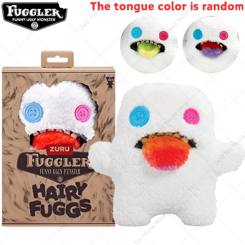 Original Fuggler Hässliche Zähne Monster Plüschtiere Kawaii Cartoon Fugglers Genervter Außerirdischer Weitäugiger Sonderling Plüschpuppen Geschenke Kinder
